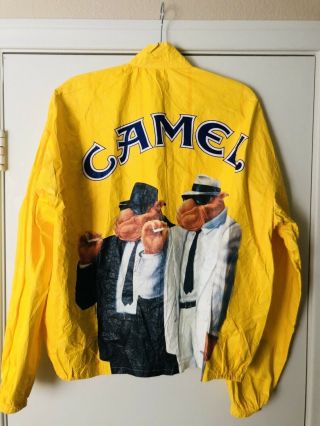 Vintage Camel Joe Cigarette Promotional Tyvek Jacket Xl