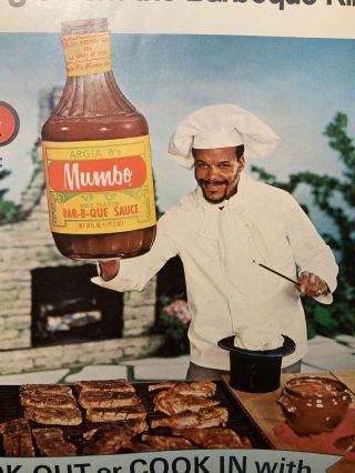 Introducing Mumbo Barbeque Sauce Bbq Vintage Ad Argia B 