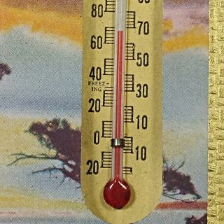 Vintage Thermometer Advertising Piece - Frame 5 