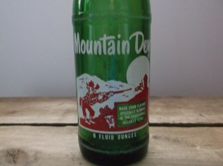 Vintage 8 oz.  MOUNTAIN DEW ACL Hillbilly Soda Bottle 2