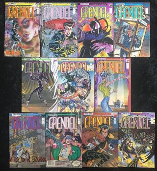 Vintage Grendel 1 2 3 5 6 7 8 9 10 11 12 - Comico Comics 1986 - Matt Wagner