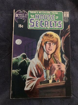 House Of Secrets 92 1st Appearance Of Swamp Thing