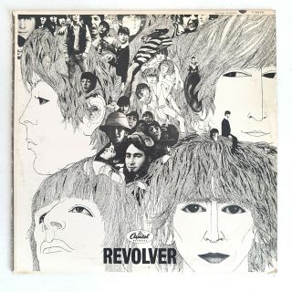 The Beatles Revolver Lp 1st Us Capitol Records Mono 2576 Orig 1966 Vinyl,  Inner
