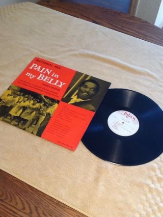 Prince Buster National Ska.  Pain In My Belly Blue Beat/islam Ja Lp