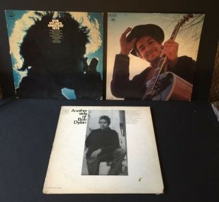 Bob Dylan 3x Lp Greatest Hits Another Side,  Mono 2 - Eye Nashville Skyline