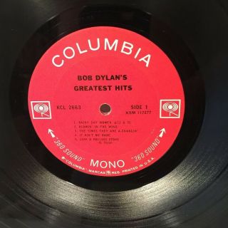 BOB DYLAN 3x LP GREATEST HITS Another Side,  Mono 2 - Eye Nashville Skyline 8