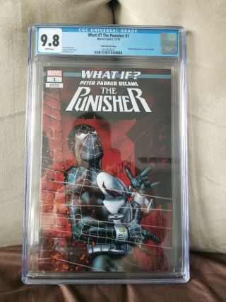 What If Peter Parker Became The Punisher Variant Issue 1 / Joe Jusko Cgc 9.  8