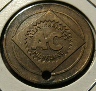 1947 Allis - Chalmers Ac Tractors 100th Anniversary Token - Milwaukee,  Wi
