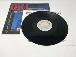 D.  R.  I.  Dirty Rotten Lp / Violent Pacification Vinyl Record Rr 9555 1 1988