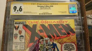 The Uncanny X - Men 244 1st Jubilee CGC 9.  6 NM,  Signed Stan Lee 2