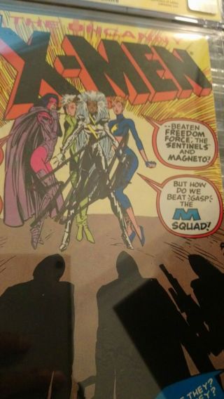 The Uncanny X - Men 244 1st Jubilee CGC 9.  6 NM,  Signed Stan Lee 3