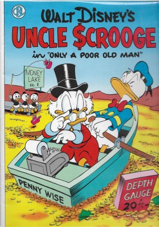 12 X 9 Carl Barks Library Promo Uncle Scrooge First Issue Reprint,  1 Of Only 1000
