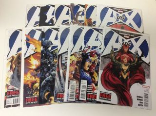 Avengers Vs X - Men 1 - 12 & 0 (marvel/cho/aaron/bendis/0618488) Full Set Of 13