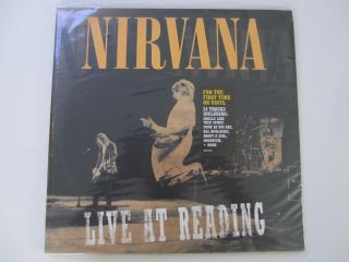 Nirvana Live At Reading Double Lp Geffen Limited Vinyl