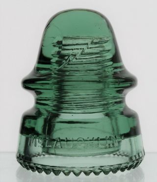 Lime Green Cd 162 Mclaughlin No 19 Glass Insulator