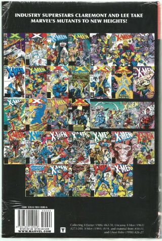 Uncanny X - Men Omnibus Jim Lee Volume 1 and 2 Complete Set 3