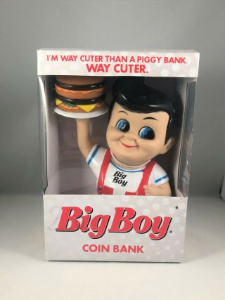 Vintage Big Boy Coin Bank 4.  5 Inches Tall;