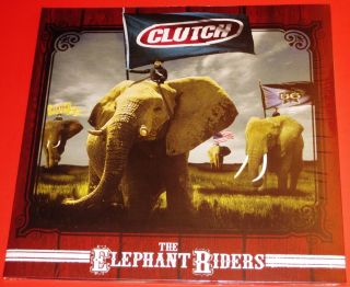 Clutch: Elephant Riders 2 Lp Double Vinyl Record Set 2016 Back On Black Uk