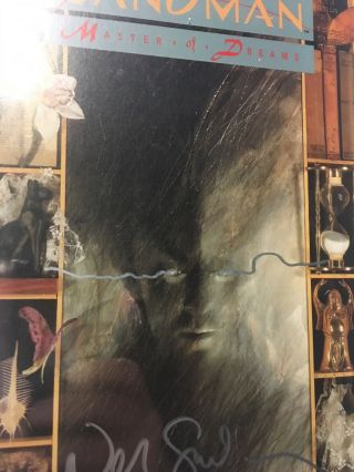 Sandman 1 CBCS 9.  6 Signed And Remarked By Neil Gaiman 5