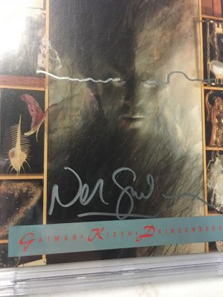 Sandman 1 CBCS 9.  6 Signed And Remarked By Neil Gaiman 6