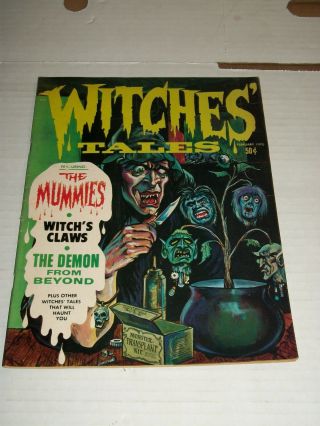 Witches Tales February 1970 Vol.  2 No.  1