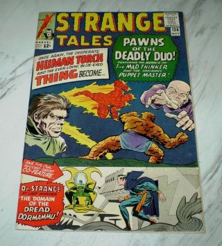 Strange Tales 126 Vf,  8.  5 Unrestored 1964 Marvel Dr.  Strange 1st Dormammu
