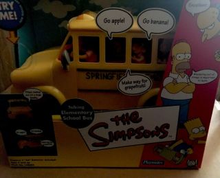 The Simpsons School Bus With Passengers