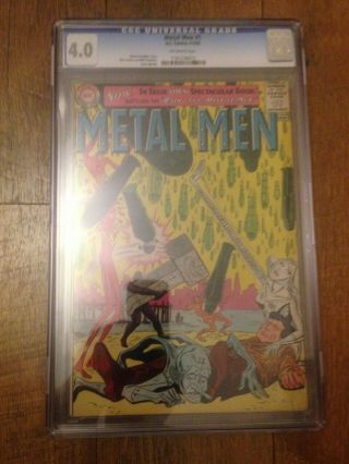 Metal Men 1 (may 1963 Dc) Cgc 4.  0 1st Issue " Rain Of The Missile Men "
