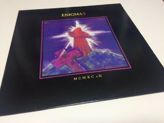 Vinyl Enigma Mcmxc A.  D.  Lp Record (nm/nm) 1991