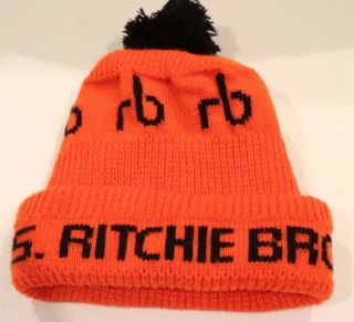 Vintage Patched Snow Hat Snow Cap Ritchie Bros