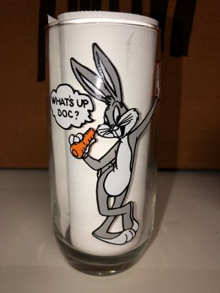 Looney Tunes Pepsi 1966 Collectors Glass Porky Pig Bugs Bunny Daffy Yosemite 3