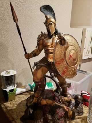 Arh Studios Factory Gold Armor Edition Ares 1/4 Statue Only 100 Made
