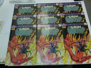 Atlas Comics The Grim Ghost 1 1975 Ernie Colon Rare Supernatural Chiller Nm,