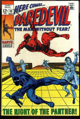 Daredevil 52 Nm - Black Panther Cover