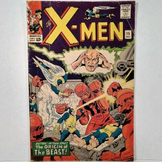 The X - Men - Vol.  1,  No.  15 - Marvel Comics Group - December 1965 -