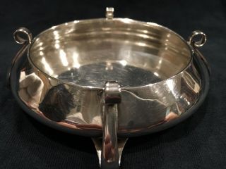 Oliver Baker Liberty & Co.  Cymric Archibald Knox Sterling Silver Dish Bowl Vase