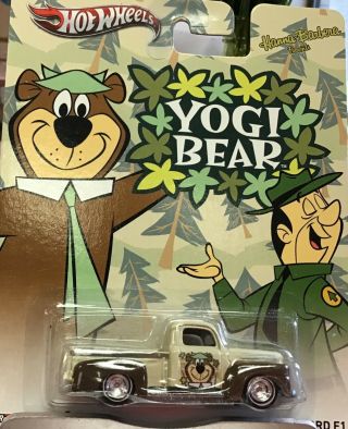 Hot Wheels Pop Culture - Hanna Barbera - Yogi Bear - 49 Ford F1 -