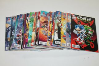 2008 - 2011 Archie Sonic The Hedgehog Comic Book Run (192 - 220) 30 Books