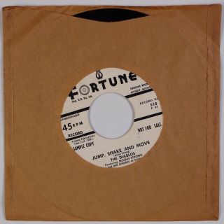 The Diablos: Way You Dog / Jump,  Shake And Move Us Fortune R&b Promo 45 Nm -