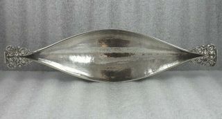 Omar Ramsden 1926 English Arts And Crafts Sterling Silver Dish Me Fecit
