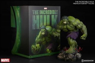 Sideshow Incredible Hulk Age Of Ultron Premium Format Statue Marvel Comics
