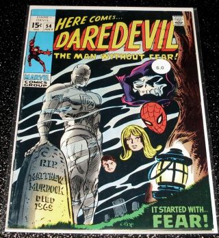 Daredevil 54 (6.  0) Marvel Comics 1964 Series