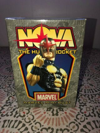 Nova The Human Rocket Bowen Bust Rare Marvel Complete 2271/2500