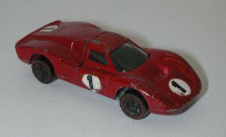 Redline Hotwheels Red 1969 Ford Mkiv Oc16260