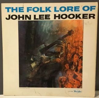 The Folk Lore Of John Lee Hooker,  Lp,  Vee Jay Lp - 1033