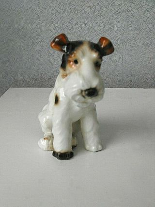 Hummel Goebel Porcelain Wire Haired Terrier Dog Figure
