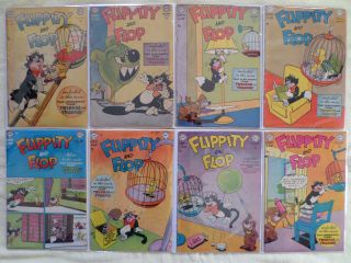 Flippity And Flop 1 - 47. .  Complete 1951 Dc Series