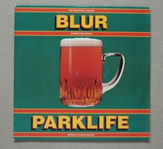 Blur ‎– Parklife Rare Promo Fooddj 53 1994 7 " Vinyl Record Single Brit Pop Indie