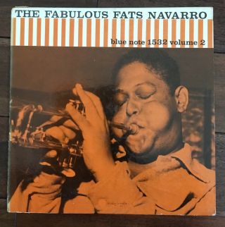 The Fabulous Fats Navarro Blue Note Records 1532 Vol.  2 U.  S Mono Rvg Ear Nm