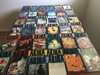 Akira 1 - 38 By Katsuhiro Otomo Marvel Epic Comics 1st Prints Complete Series